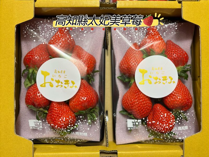 日本高知縣太妃美草莓 高甜度款香氣足 