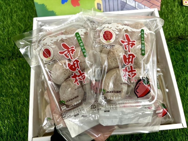 日本長野市甜柿餅 香氣濃厚好吃！ 