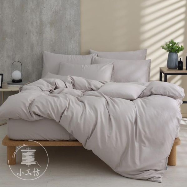 時光銀-床包兩用被 60支純棉-300織精梳棉(適用於33公分以下床墊) 純棉,寢具,床包,枕套,被套