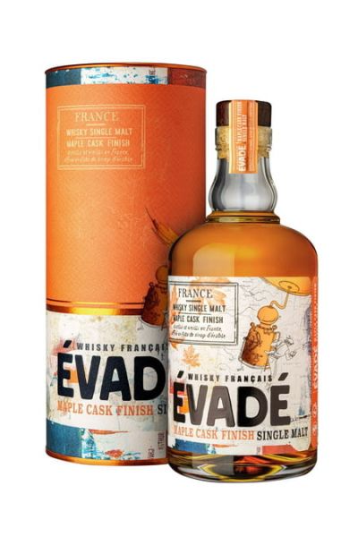 ÉVADÉ 單一純麥楓糖桶威士忌ÉVADÉ SINGLE MALT MAPLE CASK FINISH SINGLE MALT WHISKY ÉVADÉ,法國,單一純麥,泥煤,雙桶,威士忌,