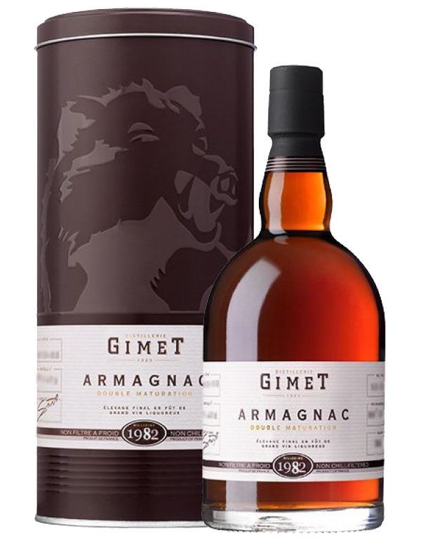 ARMAGNAC GIMET 極魅雅文邑1982 白蘭地,葡萄,蒸餾,烈酒,老年份,1972,法國,二級酒莊,干邑,雅文邑,單一,