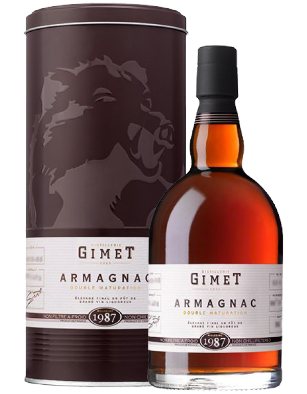 ARMAGNAC GIMET 極魅雅文邑1962 白蘭地,葡萄,蒸餾,烈酒,老年份,1962,法國,二級酒莊,干邑,雅文邑,單一,