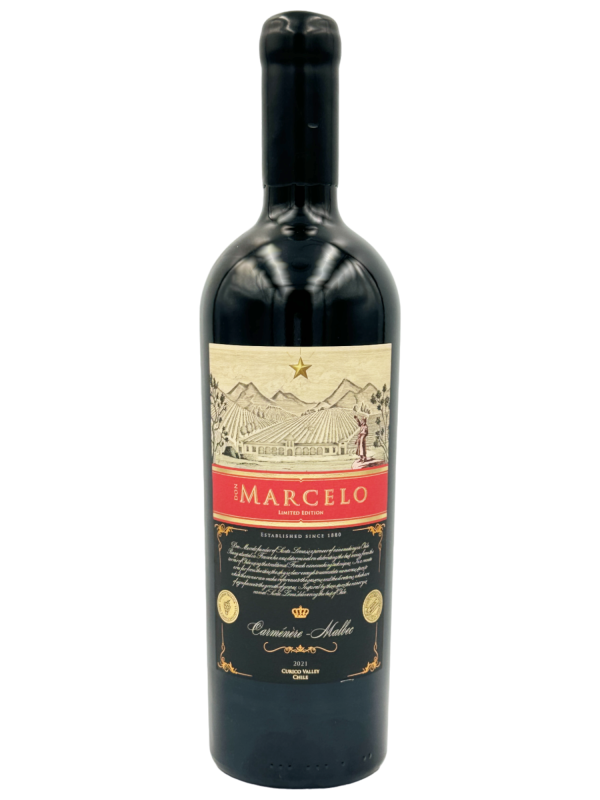 智尊法皇 - 馬瑟洛酒莊 限量傳奇馬瑟洛 DON MARCELO Limited Edition Carmenere Malbec 2021 葡萄酒,紅酒,婚宴,智利,波爾多,cabernet,卡本內,法國,尾牙,智利國寶,精選蘇維翁MARCELITO,Chardonnay,
智尊法皇,馬瑟洛酒莊,馬瑟洛,卡本內蘇維翁,紅葡萄酒