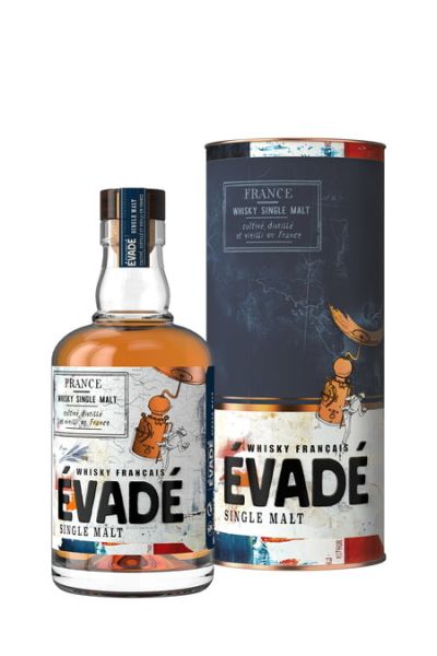 Evadé法國單一純麥白金六桶威士忌Whisky Evade Single Malt with Giftbox ÉVADÉ,法國,單一純麥,泥煤,雙桶,威士忌,