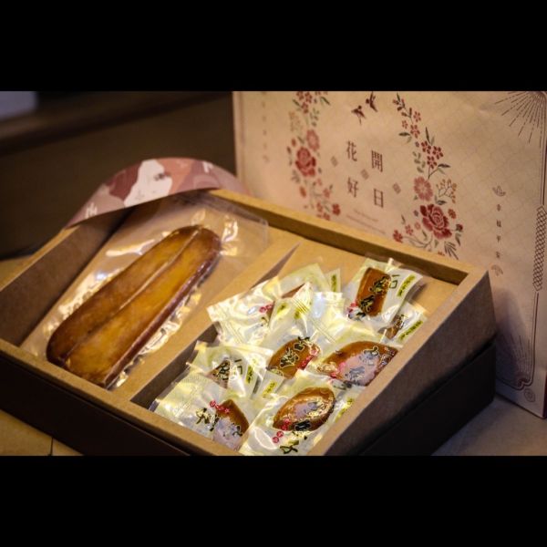 烏魚子禮盒 烏魚子, 烏金, 一口烏魚子, 一口鮑魚, 一口干貝, 干貝, 鮑魚, 鰻魚, 禮盒, 送禮, 過年, 節慶, 春節
