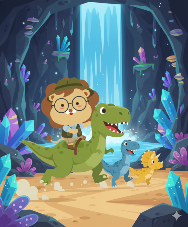 第一週 0126-0130 侏羅紀騎士 (體能邏輯主題雙語營隊) 