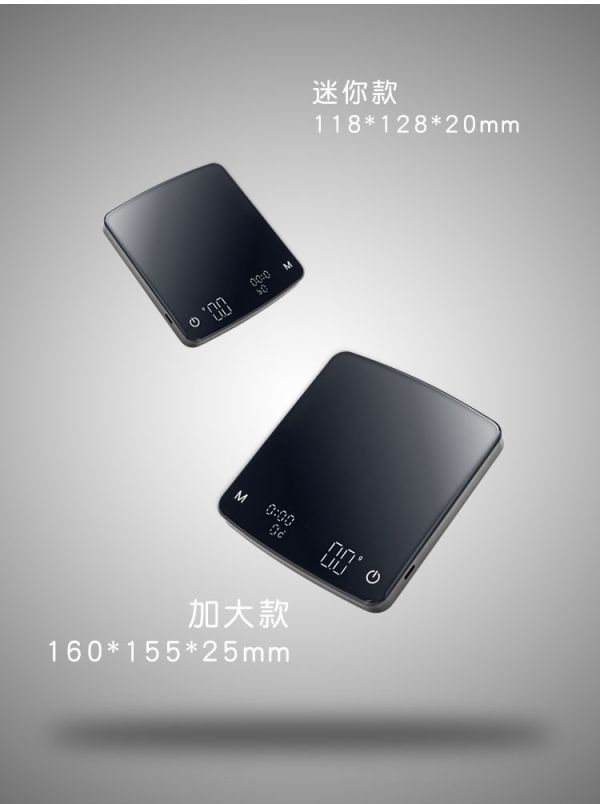 創新手沖咖啡電子秤【秤重│計時│測溫】USB Type-C 充電一台搞定 秤重 LED大螢幕 義式咖啡計時秤非供交易使用 創新手沖咖啡電子秤【秤重│計時│測溫】USB Type-C 充電一台搞定 秤重 LED大螢幕 義式咖啡計時秤非供交易使用