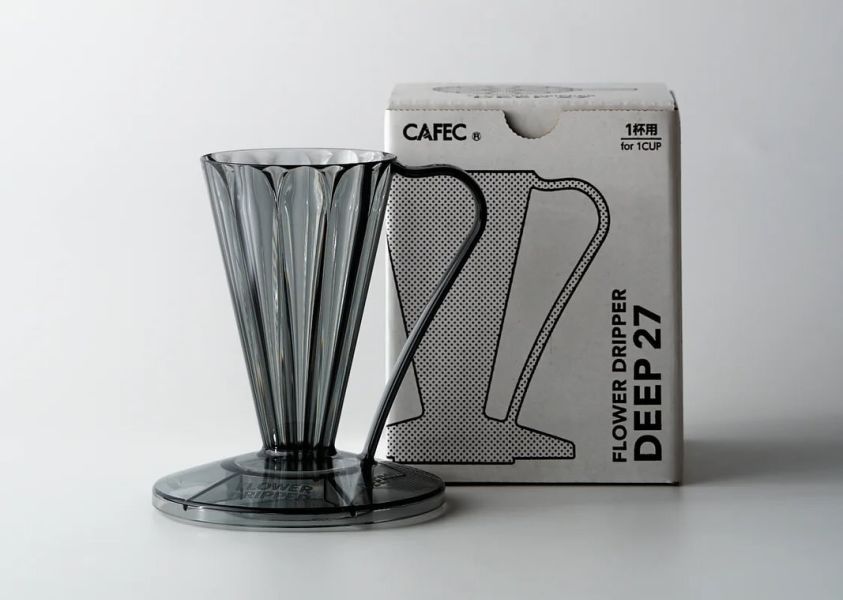 CAFEC 三洋 花卉 27° DEEP27 花瓣濾杯 深層濾杯 Tritan 無毒材質 FDD-27 CAFEC 三洋 花卉 27° DEEP27 花瓣濾杯 深層濾杯 Tritan 無毒材質 FDD-27