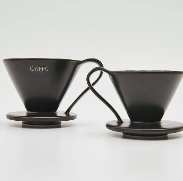 三洋 CAFEC 霧黑限量版 花瓣濾杯 有田燒 1-2/2-4人份 V型濾杯 錐形濾杯 陶瓷濾杯 三洋 CAFEC 霧黑限量版 花瓣濾杯 有田燒 1-2/2-4人份 V型濾杯 錐形濾杯 陶瓷濾杯