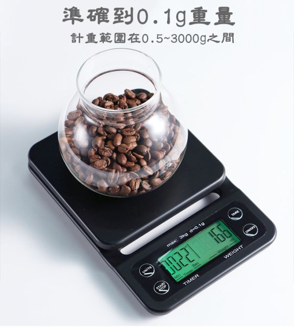 送【計量匙、隔熱墊】咖啡電子秤 順逆計時 咖啡計時秤 電子秤手沖咖啡秤 非供營業交易使用 咖啡電子秤 順逆計時 咖啡計時秤 電子秤手沖咖啡秤 非供營業交易使用