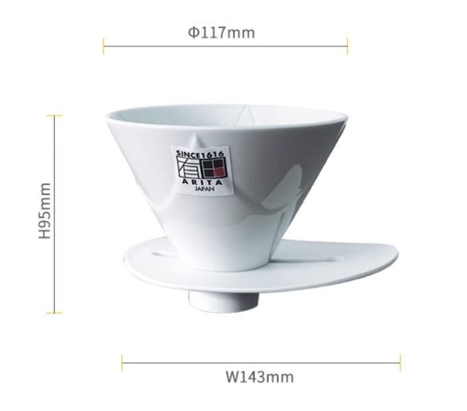 HARIO MUGEN V60 無限濾杯 磁石白色 一刀流(日本製 VDMU-02CW) HARIO MUGEN V60 無限濾杯 磁石白色 一刀流(日本製 VDMU-02CW)