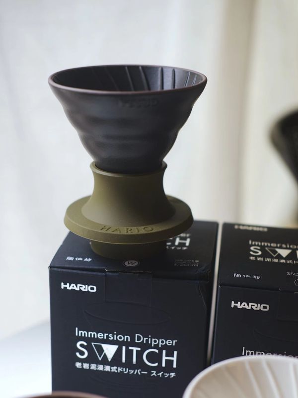 HARIO Switch 浸泡式濾杯 老岩泥 聰明濾杯 咖啡濾杯 SSDR-200 HARIO Switch 浸泡式濾杯 老岩泥 聰明濾杯 咖啡濾杯 SSDR-200