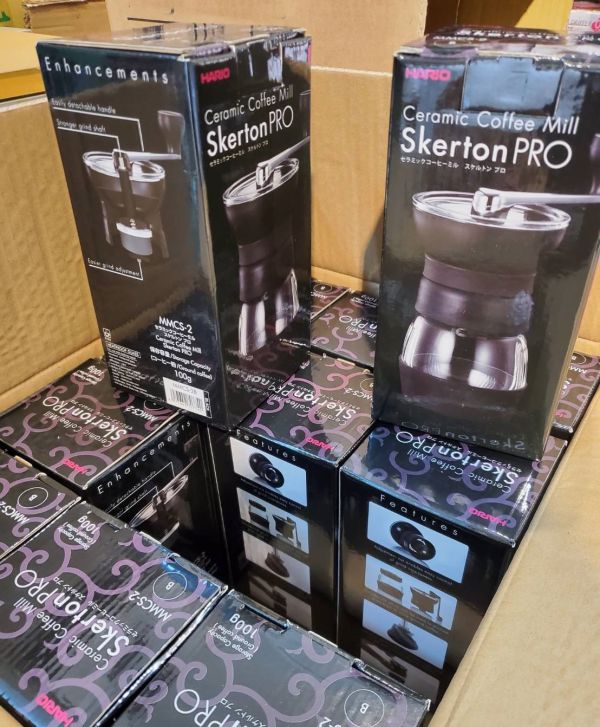 HARIO 專業版手搖磨豆機 Skerton PRO 陶瓷刀盤 MMCS-2B 新款HARIO 專業版手搖磨豆機 Skerton PRO 陶瓷刀盤 咖啡豆 磨豆機 MMCS-2B