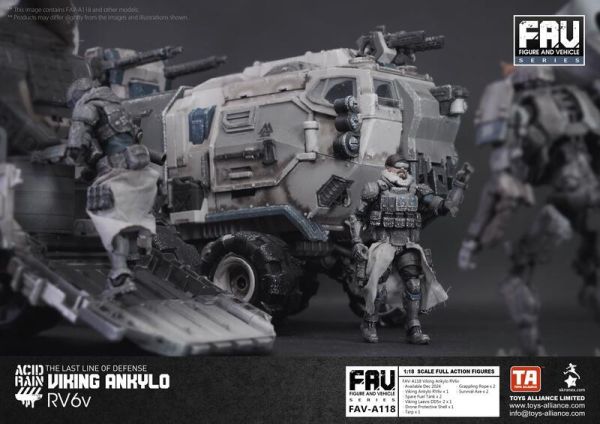 玩具聯合國 現貨 酸雨戰爭 Acid Rain FAV-A118 維京甲龍 RV6v 