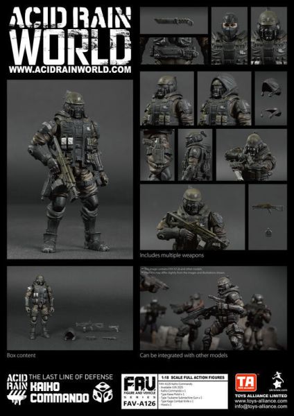 玩具聯合國★ 預購免訂金 TOYS ALLIANCE 酸雨戰爭 Acid Rain FAV-A126 海堡突擊兵 