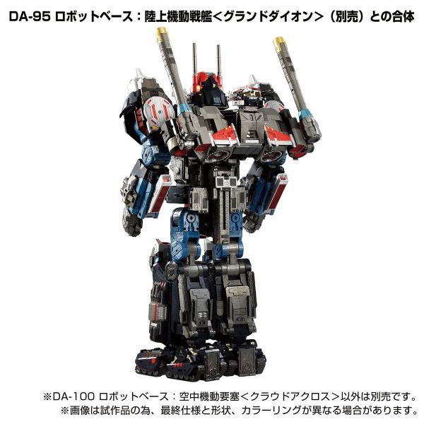 玩具聯合國★ 現貨 戴亞克隆 DA-100 機器人基地 空中機動要塞 穿雲 出擊 