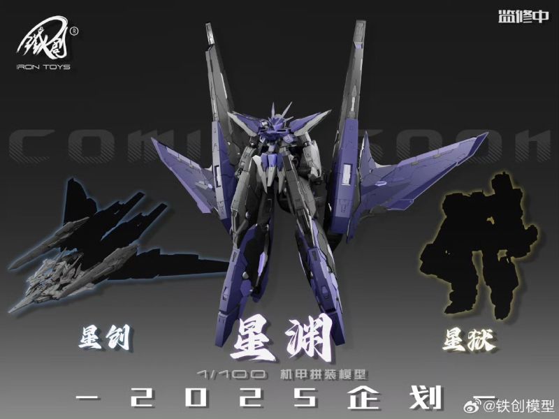 玩具聯合國 預購免訂金 鐵創模型 TC-004 星淵 紫色 STAR ABYSS 1/100 機甲組裝模型 