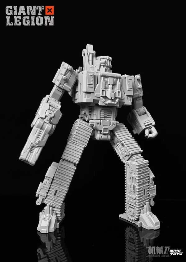 玩具聯合國 現貨 機械入侵 GIANT LEGION 巨型軍團 首發小隊 重型建造者 六合體 大力神 