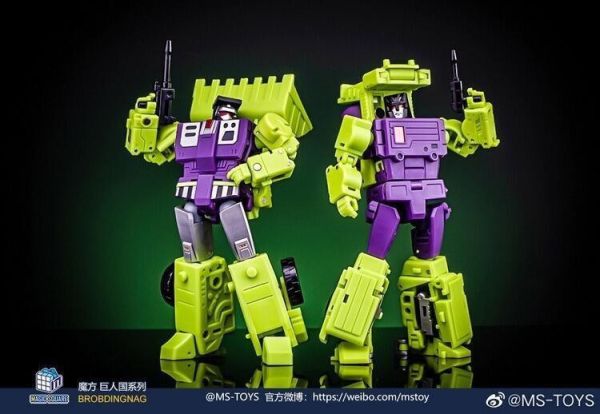 玩具聯合國★ 補貨 魔方 變形金剛 MS-B37A & MS-38A 鏟車大師 攪拌車大師 精塗版 