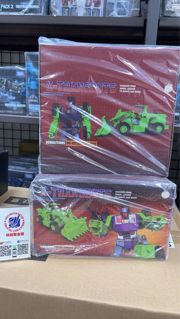 玩具聯合國 現貨 X-Transbots X社 青春版 鏟車 MX-41T 大力神 Ground Bite 工程合體 