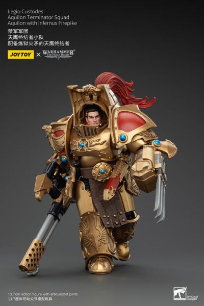玩具聯合國★ 預購免訂金 暗源 Joytoy 禁軍 天鷹終結者小隊 配備煉獄火矛的天鷹終結者 1/18 戰鎚 40K 