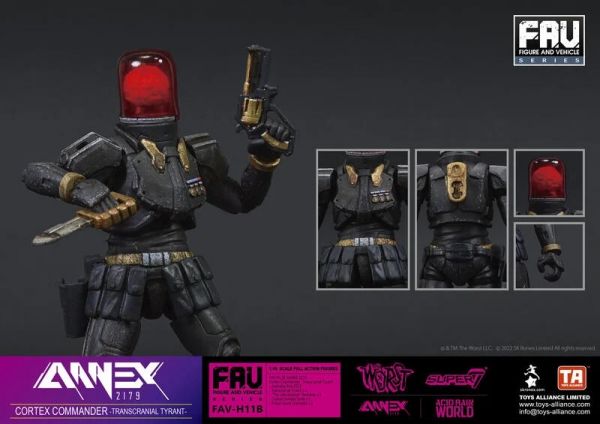 玩具聯合國★ 預購免訂金 ANNEX2179 FAV-H11B Cortex Commander 穿顱暴君 1:18 
