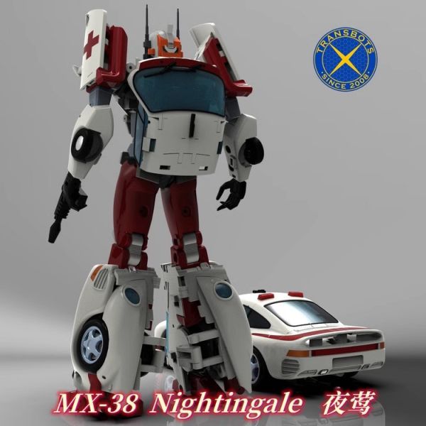 玩具聯合國 預購免訂金 X-Transbots X社 MX-38 夜鶯 少年頭領戰士 密涅瓦 