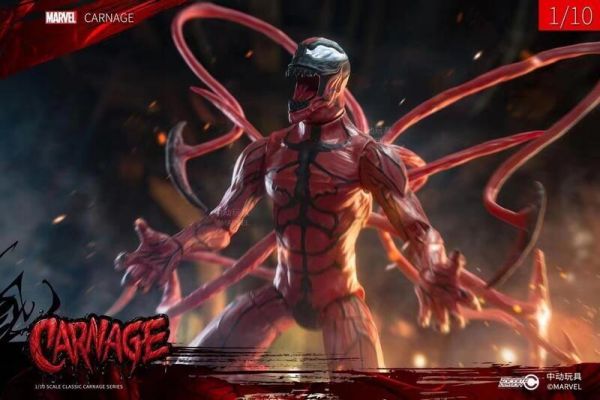 玩具聯合國★ 預購免訂金 中動玩具 1/10 CARNAGE 屠殺 血蜘蛛 