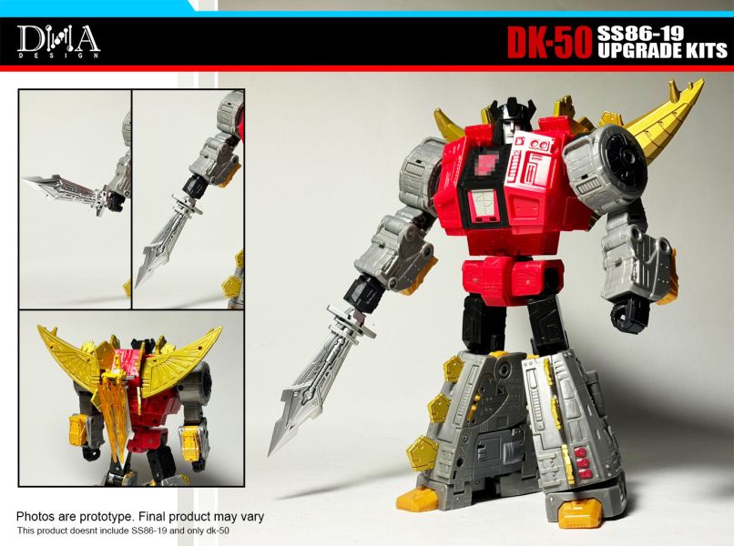 玩具聯合國★ 預購免訂金 DNA DK50 變形金剛 SS-86 L級 恐龍金剛 劍龍 嚎叫 配件包 
