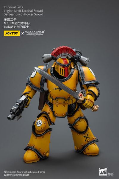 玩具聯合國★ 預購免訂金 暗源 Joytoy 帝國之拳 MkIII 軍團戰術小隊 B 裝備動力劍的軍士 