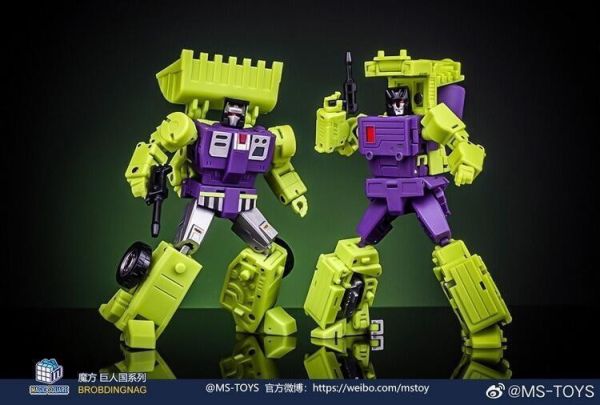玩具聯合國★ 補貨 魔方 變形金剛 MS-B37A & MS-38A 鏟車大師 攪拌車大師 精塗版 