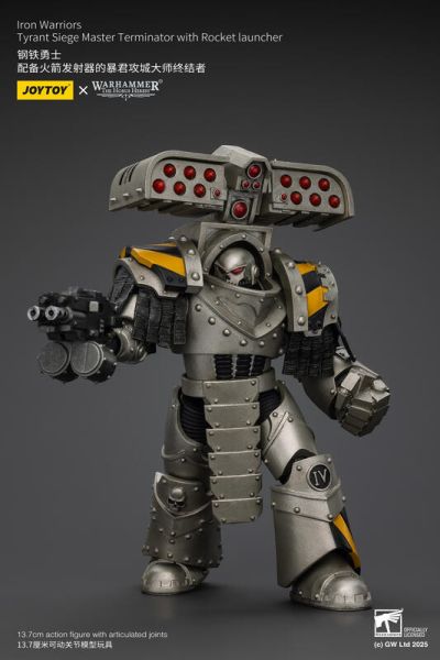 玩具聯合國 預購免訂金 joytoy 暗源 鋼鐵勇士 D 配備火箭發射器的暴君攻城大師終結者 戰鎚 戰錘 30K 