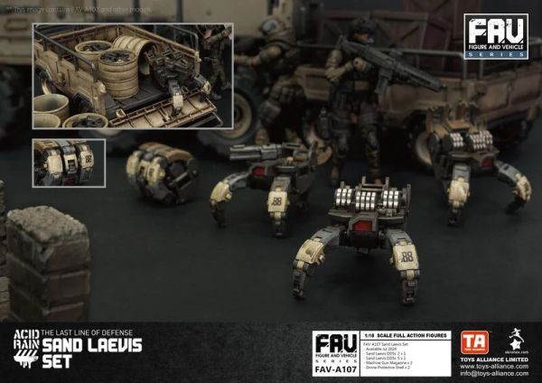 玩具聯合國★ 現貨 TOYS ALLIANCE 酸雨戰爭 TA FAV-A107 沙地鼠婦套裝 