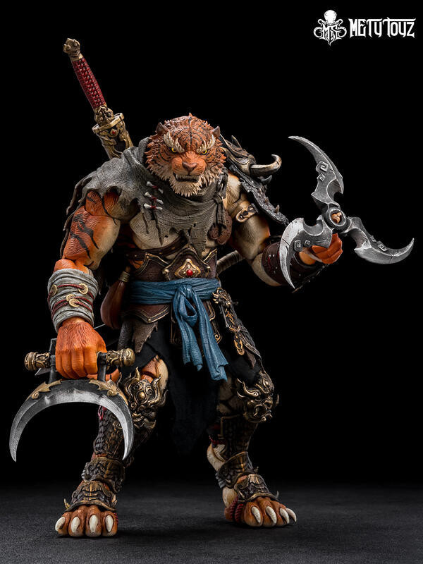 玩具聯合國 預購免訂金 Metytoyz 冒險者世界 虎先鋒.金山郡 1:10可動人偶 