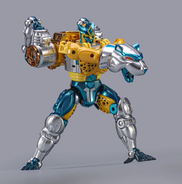 玩具聯合國★ 預購免訂金 TA BWM-03 野獸戰爭 金屬變體豹司令 二代 黃豹 超能勇士 精塗版 