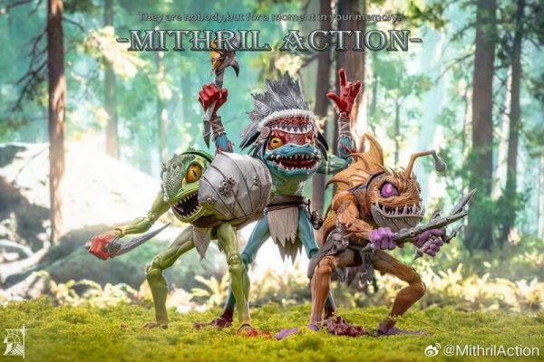 玩具聯合國★ 預購免訂金 秘銀工作室 1/10 魚人部落 深淵射手 高約17公分 可動完成品 