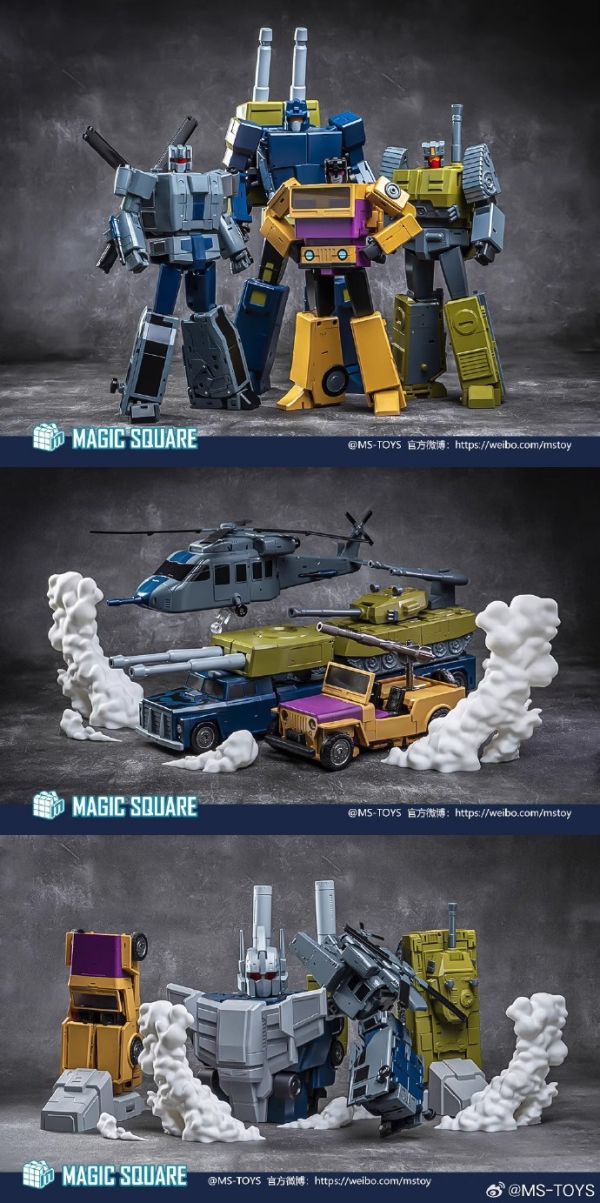 玩具聯合國 現貨 魔方 MS-TOYS 混天豹 戰車隊 MS-06 旋風 龍捲風 