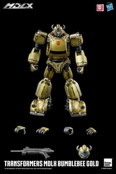 玩具聯合國★ 現貨 ThreeZero MDLX 變形金剛 BUMBLEBEE 大黃蜂 金飛蟲 金色 限定版 