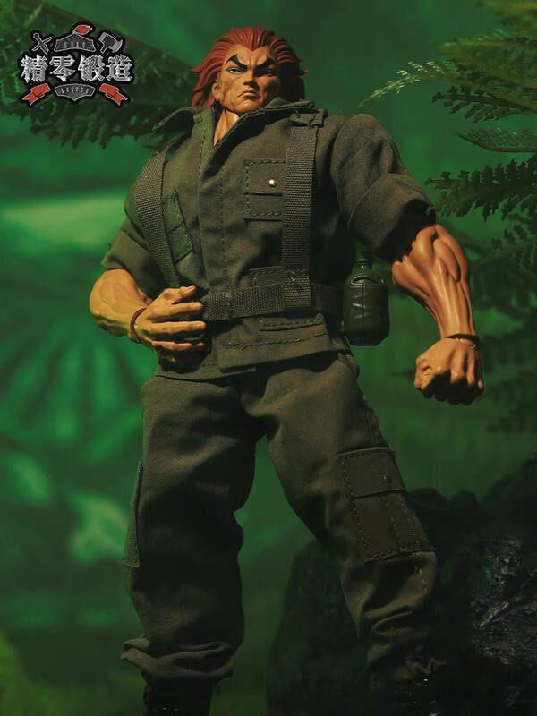 玩具聯合國★ 即將到貨 精零鍛造 1/12 六吋 範馬勇次郎 做戰服 軍服套裝 無本體 