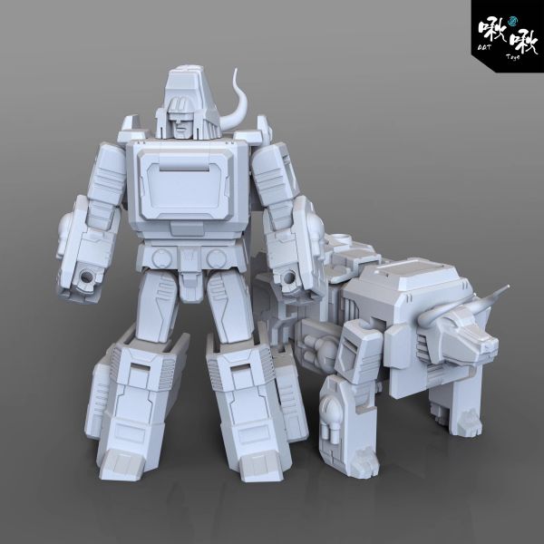 玩具聯合國 預購免訂金 QQT 啾啾工作室 QQT-02 犀牛 野牛 Predaking 衝雲霄 核心級 