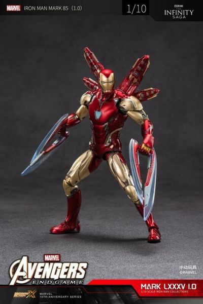 玩具聯合國★ 預購免訂金 中動玩具 1/10 鋼鐵人 Iron Man MK85 1.0版本 