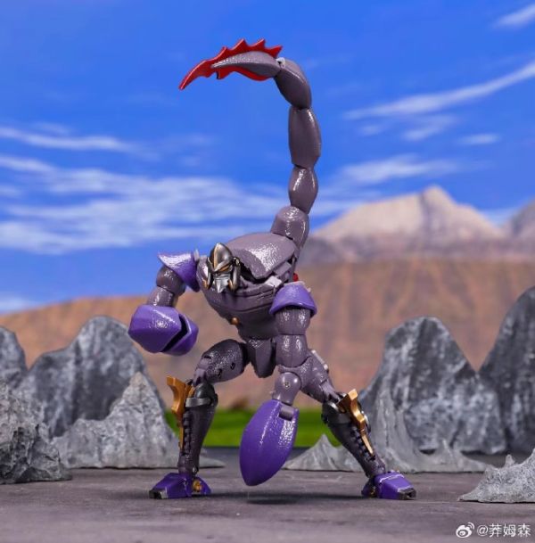 玩具聯合國 現貨 機甲玩具 RT-D01 蝎子 毒敵代王 BW 超能勇士 蠍子 毒蠍 SCORPONOK 