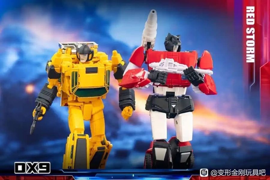 玩具聯合國★ 預購免訂金 DX9 TOYS D21 G1 橫炮 斯韋伯 紅色風暴 MP比例 