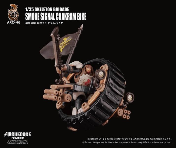 玩具聯合國 現貨 幻古戰紀 ARCHECORE ARC-46 遺骨旅團 狼煙飆輪機車 