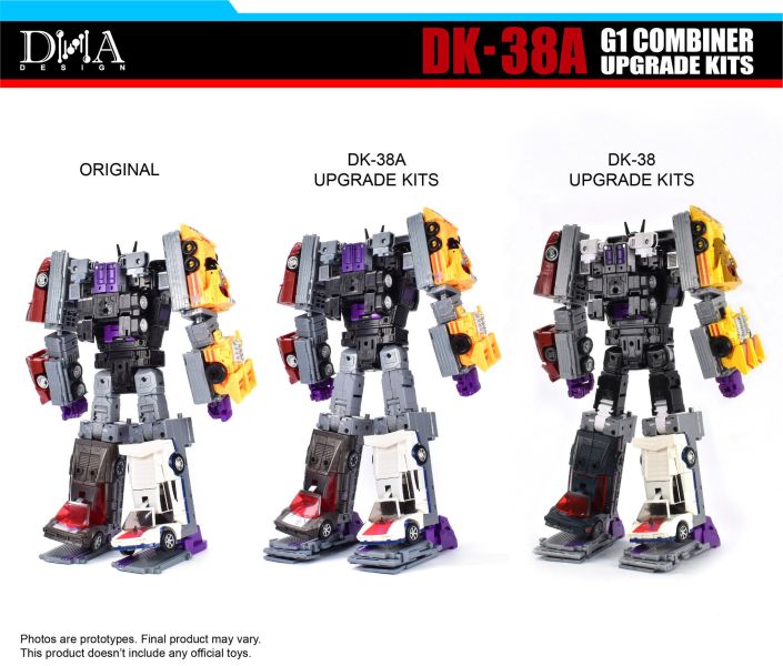 玩具聯合國 預購免訂金 DNA Design DK38A 飛天虎 汽車合體 配件包 DK-38A 