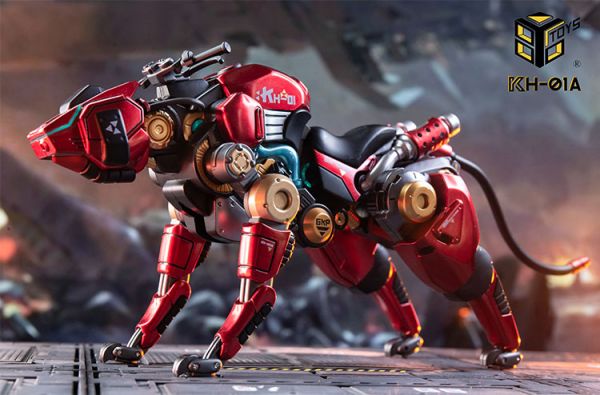 玩具聯合國★ 即將到貨 86TOYS 戰地機械獸 1/12 機娘 兵人坐騎 KH-01A 紅 KH-01B 白 