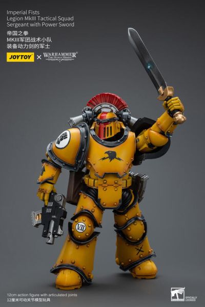 玩具聯合國★ 預購免訂金 暗源 Joytoy 帝國之拳 MkIII 軍團戰術小隊 B 裝備動力劍的軍士 