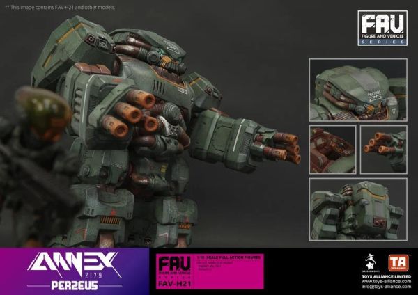 玩具聯合國★ 預購免訂金 TOYS ALLIANCE 酸雨戰爭 ANNEX 2179 FAV-H21 珀爾宙斯 