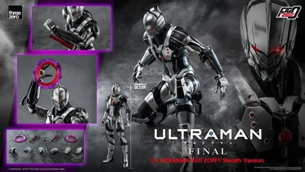 玩具聯合國★ 預購免訂金 threezero FigZero 超人力霸王1/6 機動奧特曼裝甲 佐菲 潛行版 
