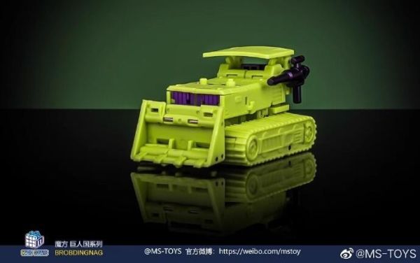 玩具聯合國★ 現貨 魔方 MS-B41A & MS-42A 挖掘機 推土機 小力神 小比例 精塗版 3天內出貨 